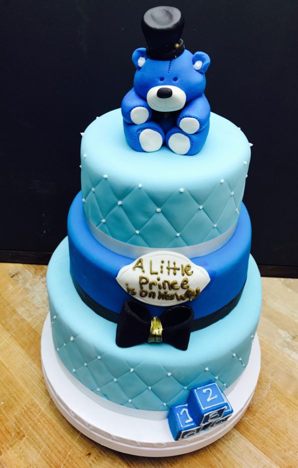 Baby Bear Blue Cake