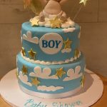 Baby Boy Stars Cake
