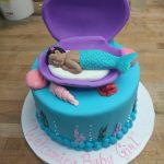 Baby Mermaid Cake