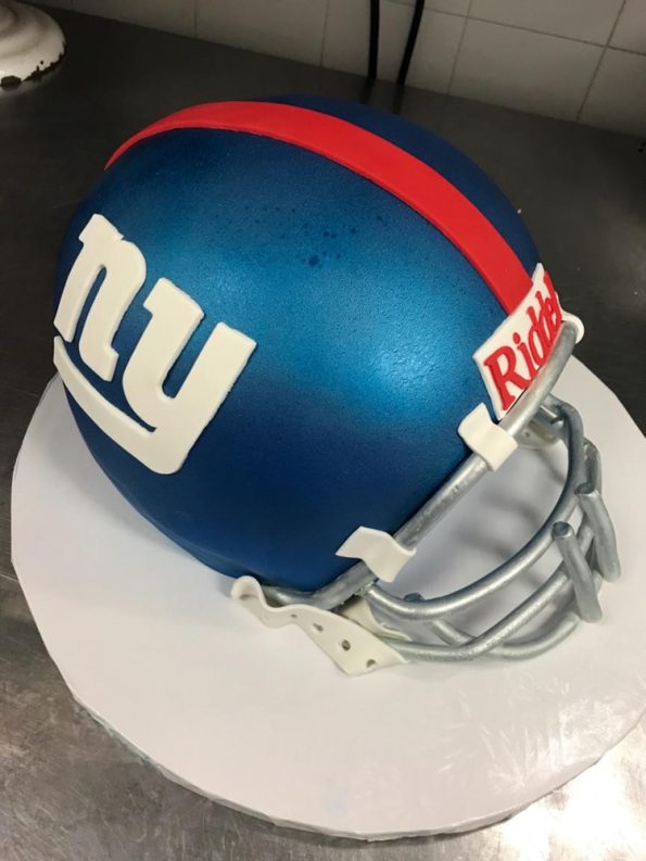 Giants Helmet Cake