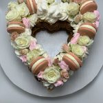Heart Shape Cookie Cake