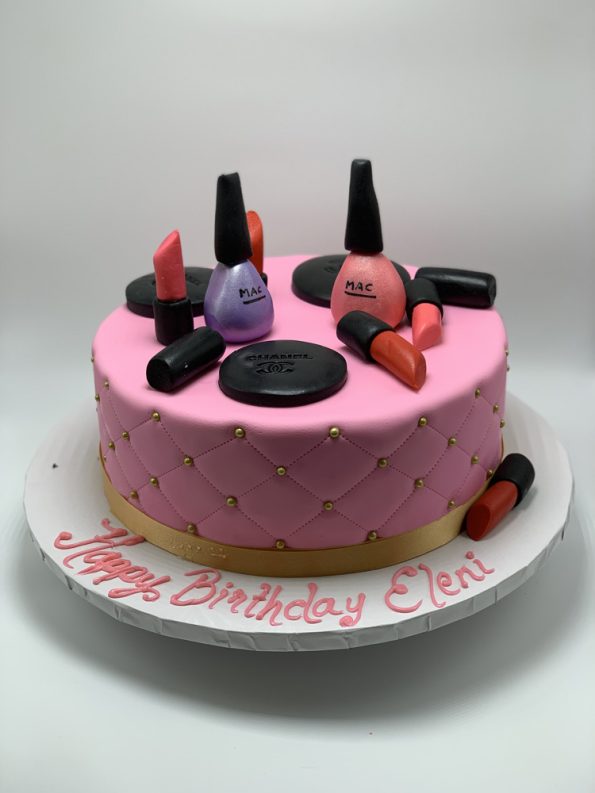 Makeup Lipstick Cake