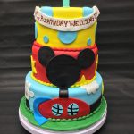 Mickey Mouse House Cake