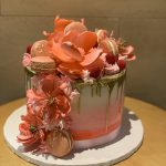 Pink And Gold Cake