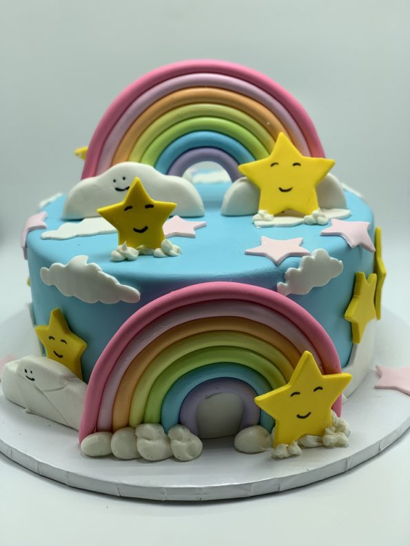 Rainbow themed cake - Picture of La Creme Bakery Cafe, Hosur - Tripadvisor