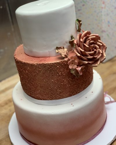 Rose Gold Cake