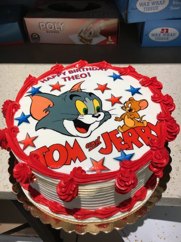 Tom And Jerry Cake