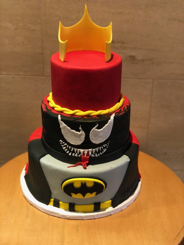 Batman Venom Cake