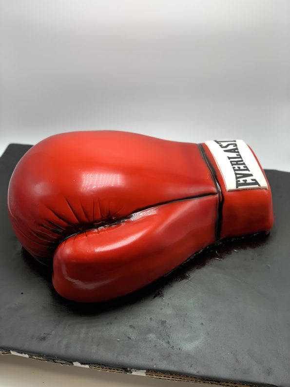 Boxing Glove Cake