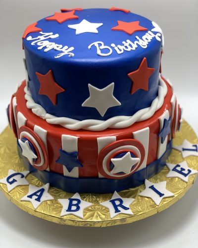 Captain America Cake