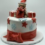 Christmas Bear Cake