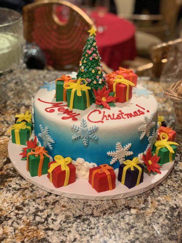 Christmas Tree Cake