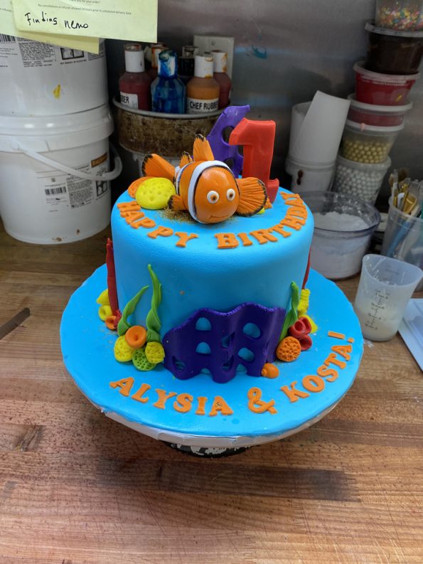 Finding Nemo Cake