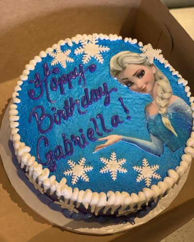 Frozen Elsa Cake