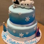 Frozen Olaf Cake