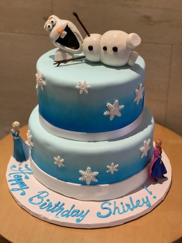 Frozen Olaf Cake