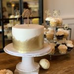 Gold Love Cake