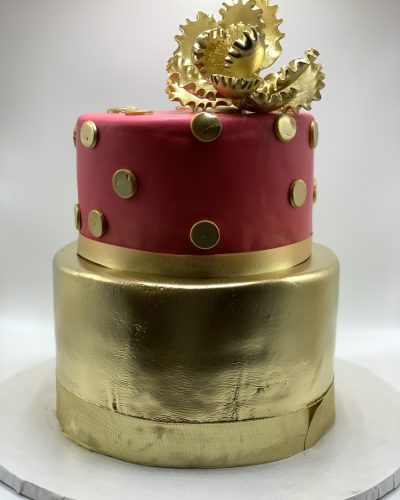 GoldandRedcake