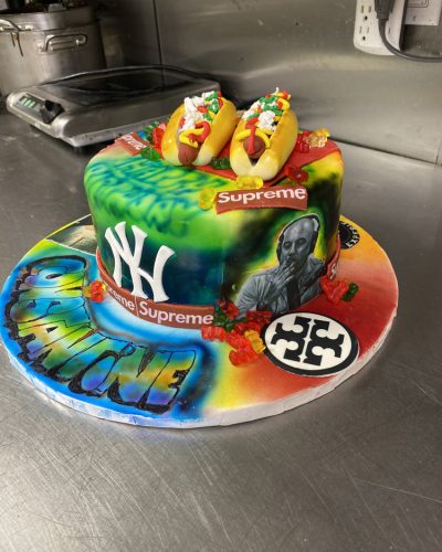 Graffiti Cake