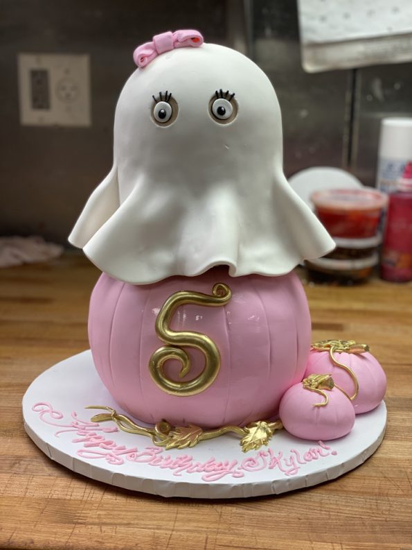 Halloween Ghost Cake