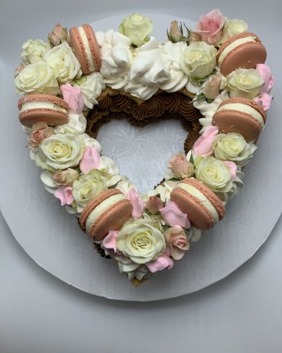 Heart Shape Cookie Cake