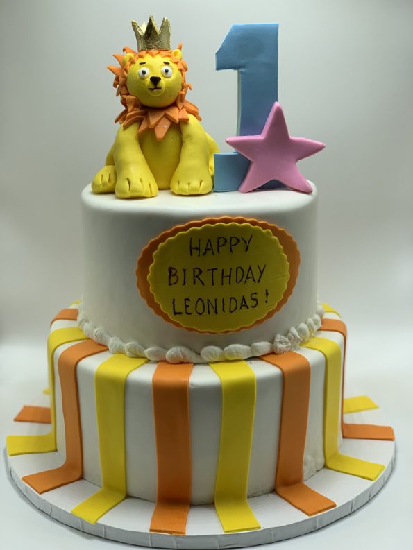 Lion Kids Cake