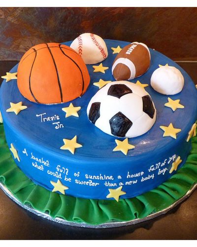 Sports Ball Cakes