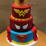 Superheroes Cake