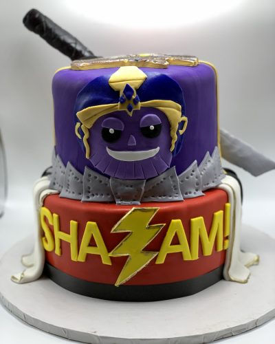 Thanos And Shazam Cake