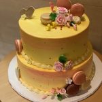 Yellow Pink Cake