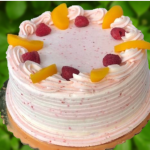 peachraspberrycake