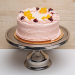 peachraspberrycake