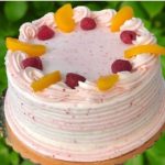 peachraspberrycake