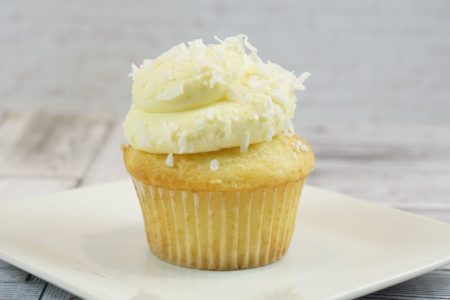 Mia’s Lemon Coconut Cupcake