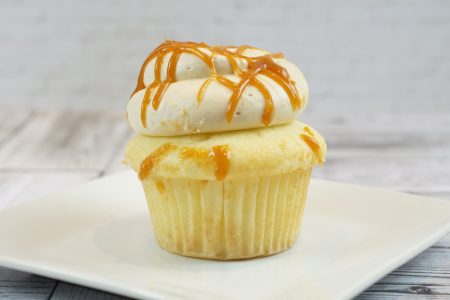 Mia’s Salted Caramel Cupcake