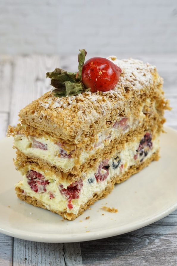 Fruit Napoleon Cake