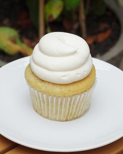 Vanilla Vanilla Vegan Cupcake