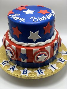 Captain America Cake