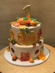 Fall Theme Cake