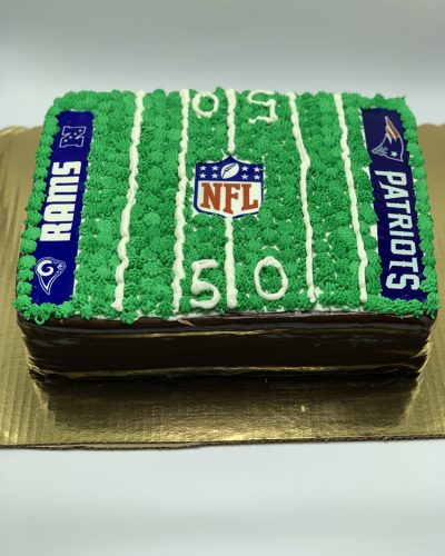 Football Field Cake