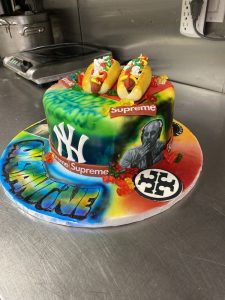 Graffiti Cake