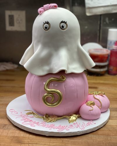 Halloween Ghost Cake