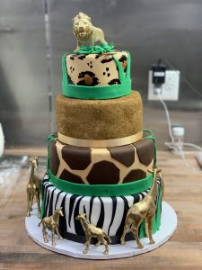 Jungle Theme Cake