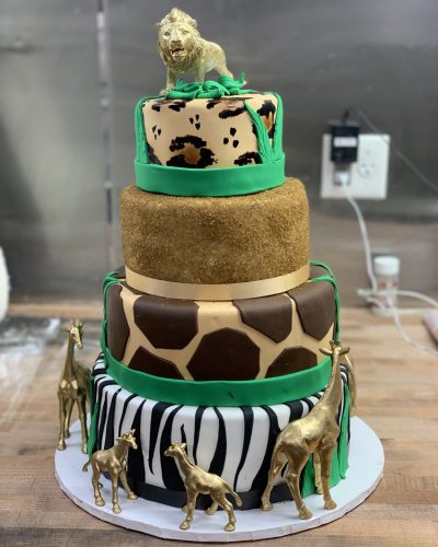 Jungle Theme Cake