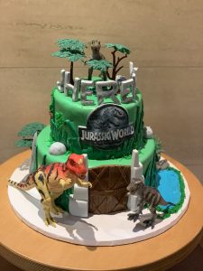 Jurassic Park Cake