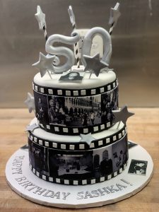 Movie Reel Cake