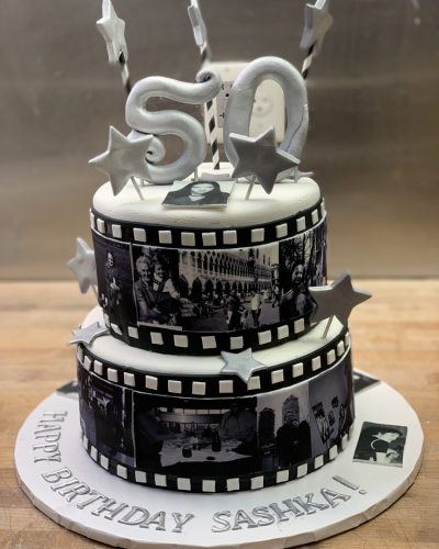 Movie Reel Cake