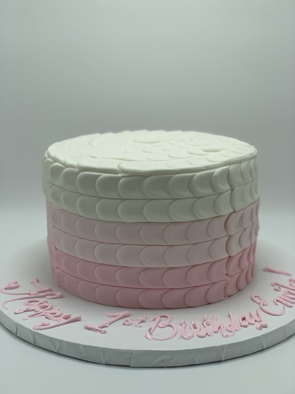 Pink Ombre Cake