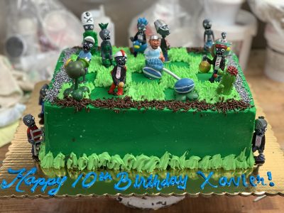 Plants Vs Zombies Cake