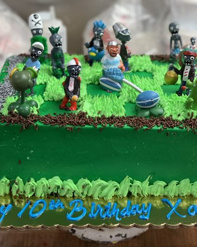 Plants Vs Zombies Cake